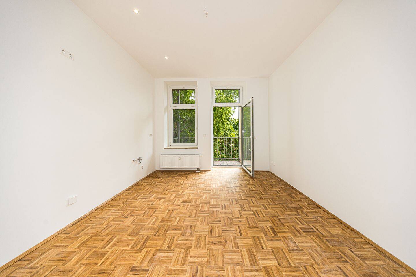 Charmante 2-Zimmer-Wohnung mit Echtholzparkett und Tageslichtbad, 4275 Leipzig (Marienbrunn Südvorstadt)