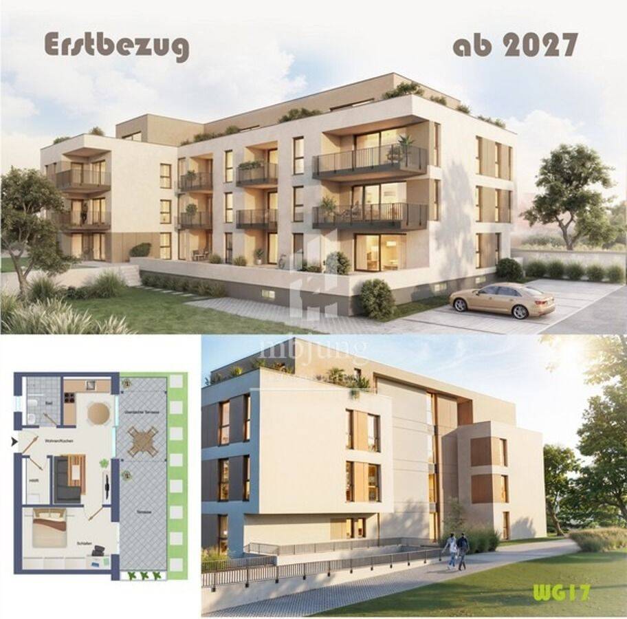 Helle, moderne Staffelgeschosswohnung in Kues – Erstbezug – WG17, 54470 Bernkastel-Kues