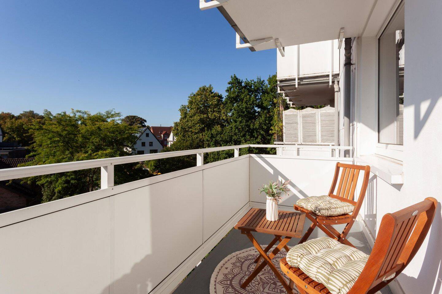 Wohnen am Hexbachtal: Renovierte 3-Zimmer-Wohnung mit Südbalkon und Aufzug, 45475 Mülheim an der Ruhr (Dümpten Mellinghofen Mitte-Ost)