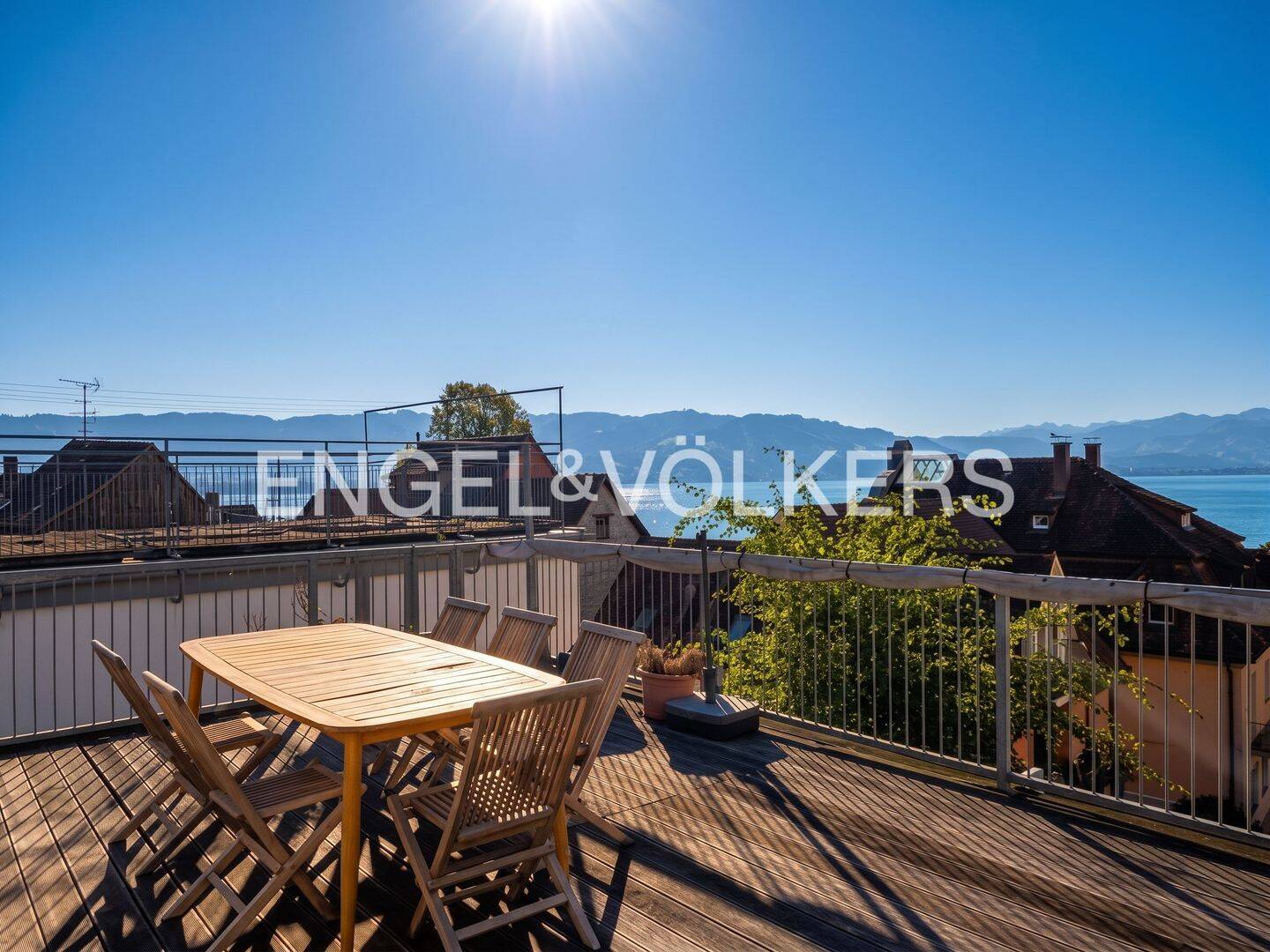 Imposanter Seeblick und 2 Dachterrassen auf der Lindauer Insel, 88131 Lindau (Bodensee)
