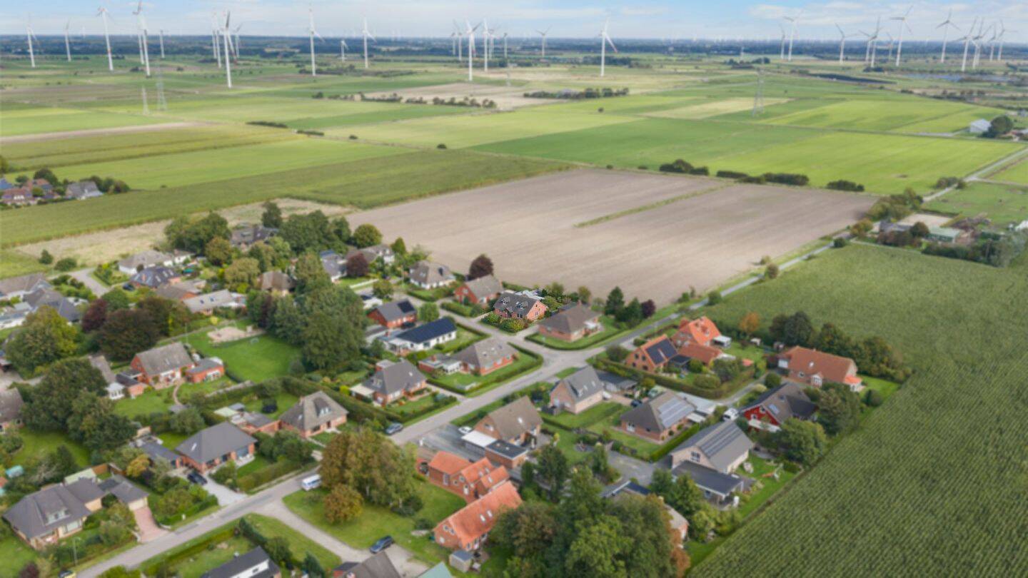 Traumhaftes Familiendomizil mit unverbautem Marschblick, 25920 Risum-Lindholm