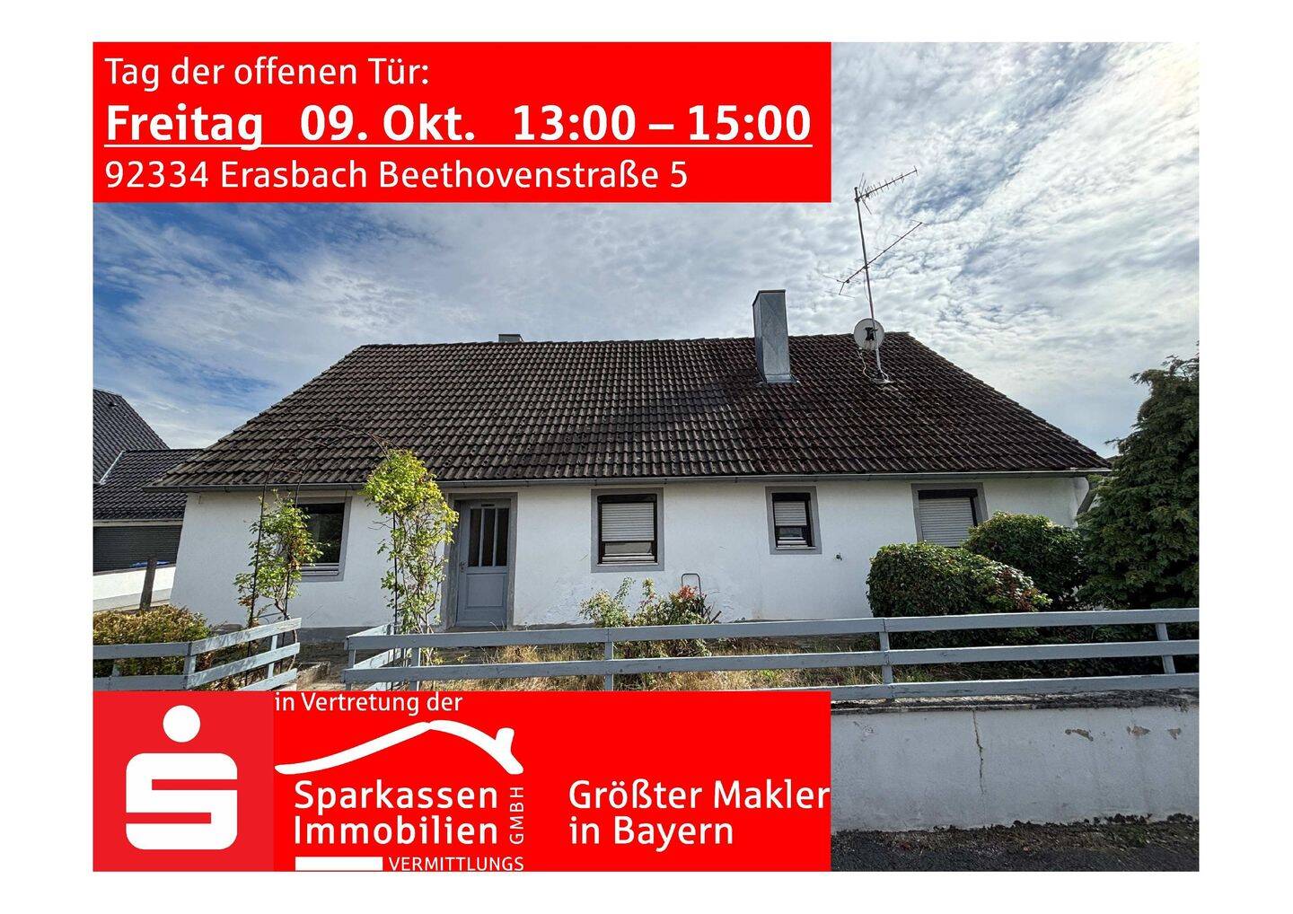Tag der offenen Tür: Freitag 09. Okt. 13:00 – 15:00; 92334 Erasbach Beethovenstraße 5, 92334 Berching