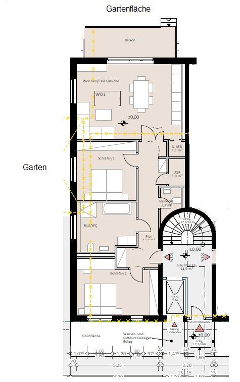 *NEUBAU-Wohnung mit Top-Ausstattung*Lichterfelde West* Lift*West-Loggia, 12203 Berlin (Steglitz-Zehlendorf Lichterfelde)