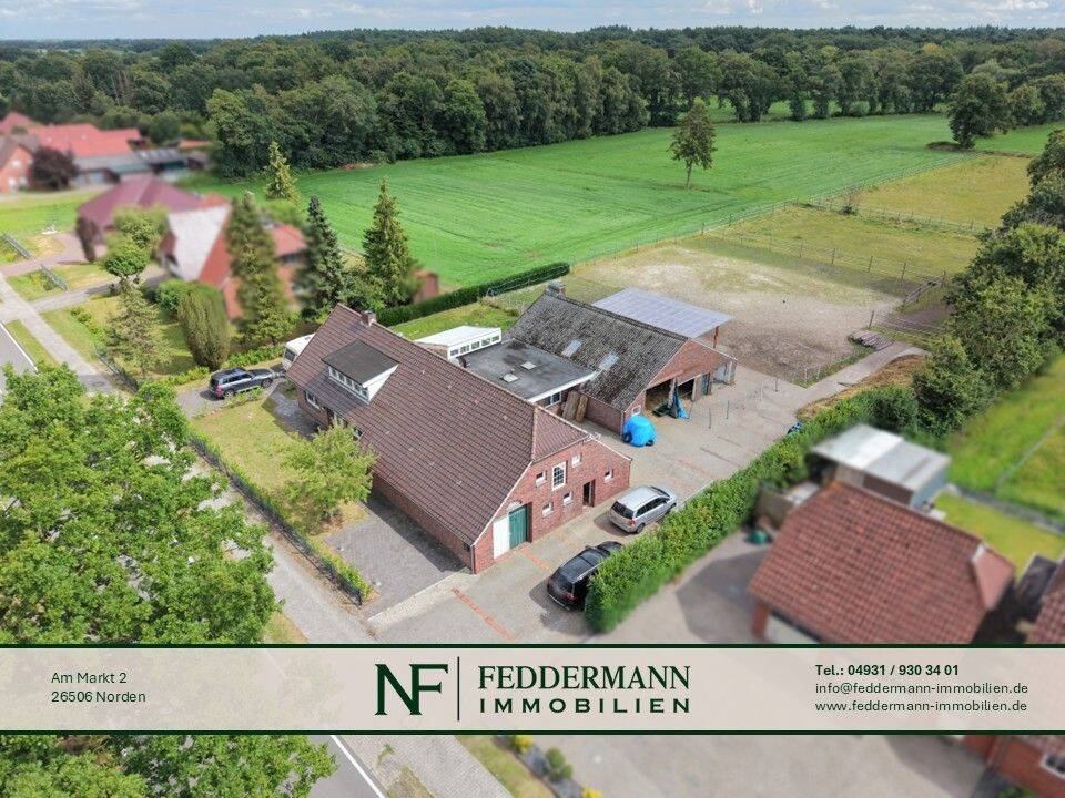 Landhaus mit Pferdestall in Uplengen-Neufirrel!, 26670 Uplengen
