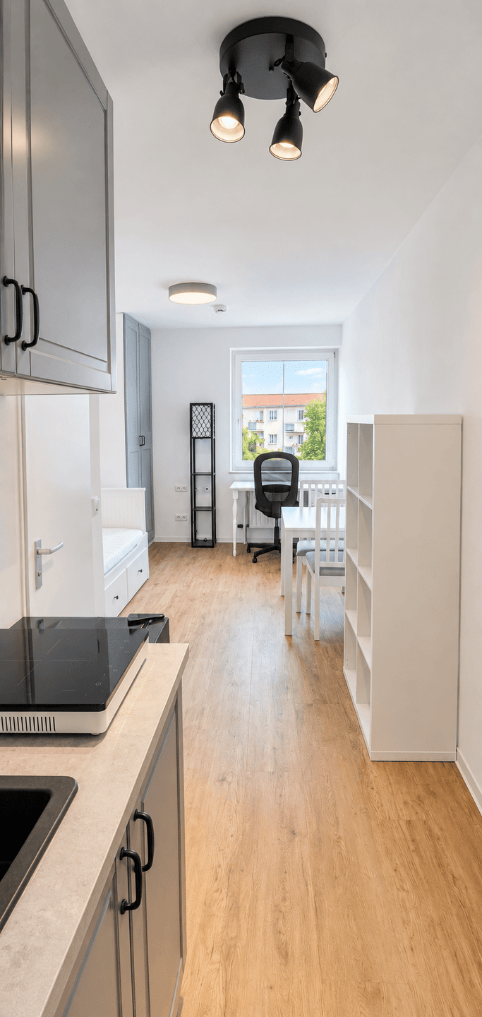 Modernes Studentenapartment in Erlangen – möbliert, saniert & über 5 % Renditepotenzial, 91054 Erlangen (Burgberg Erlangen-Nord Erlangen-Ost Innenstadt Sieglitzhof)