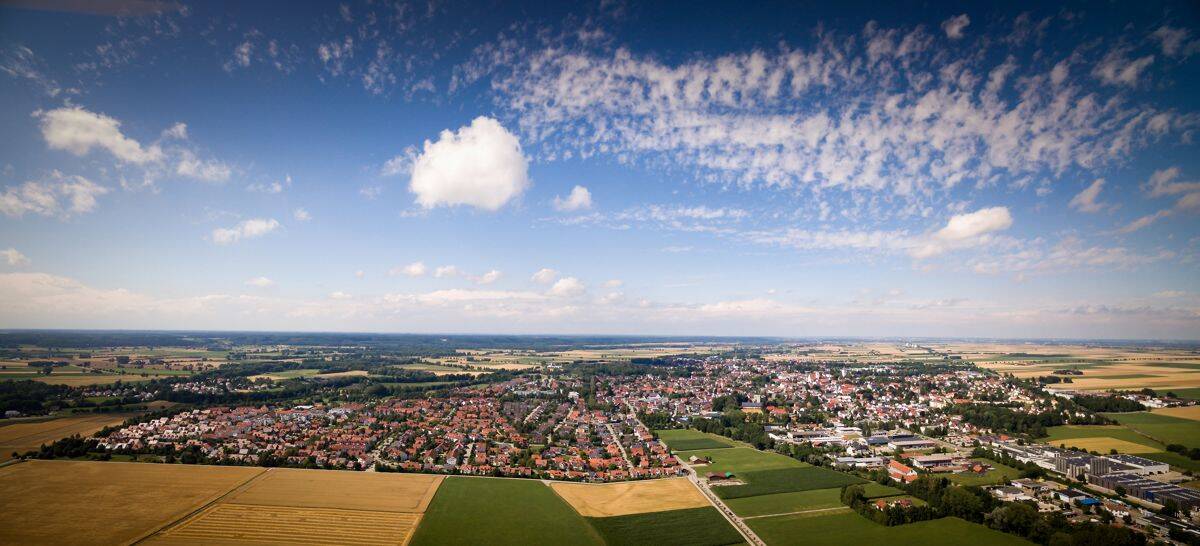 BETREUTES WOHNEN ab 55 Jahren:  Zentral in Schwabmünchen 2-Zimmerwohnung mit kleinem Garten, 86830 Schwabmünchen