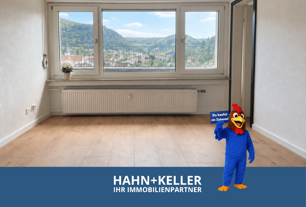 Charmante 2 Zimmer-Wohnung in zentraler Lage mit traumhaftem Ausblick!, 73540 Heubach