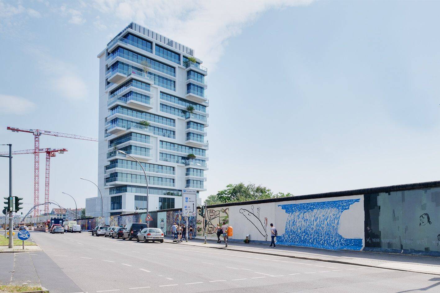 Unverbaubarer Spreeblick – 2-Zimmer-Wohnung im Living Levels, 10243 Berlin (Friedrichshain-Kreuzberg Friedrichshain)