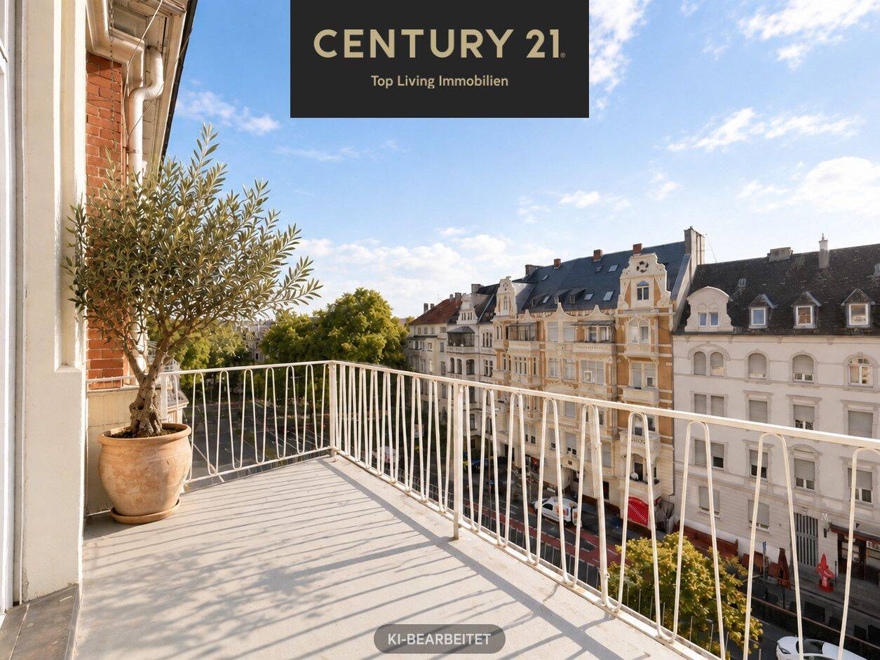 BEZUGSFREI | Altbauperle | 3 Zimmer | 2 Balkone | Zentrale Lage, 65187 Wiesbaden (Biebrich Wiesbaden)