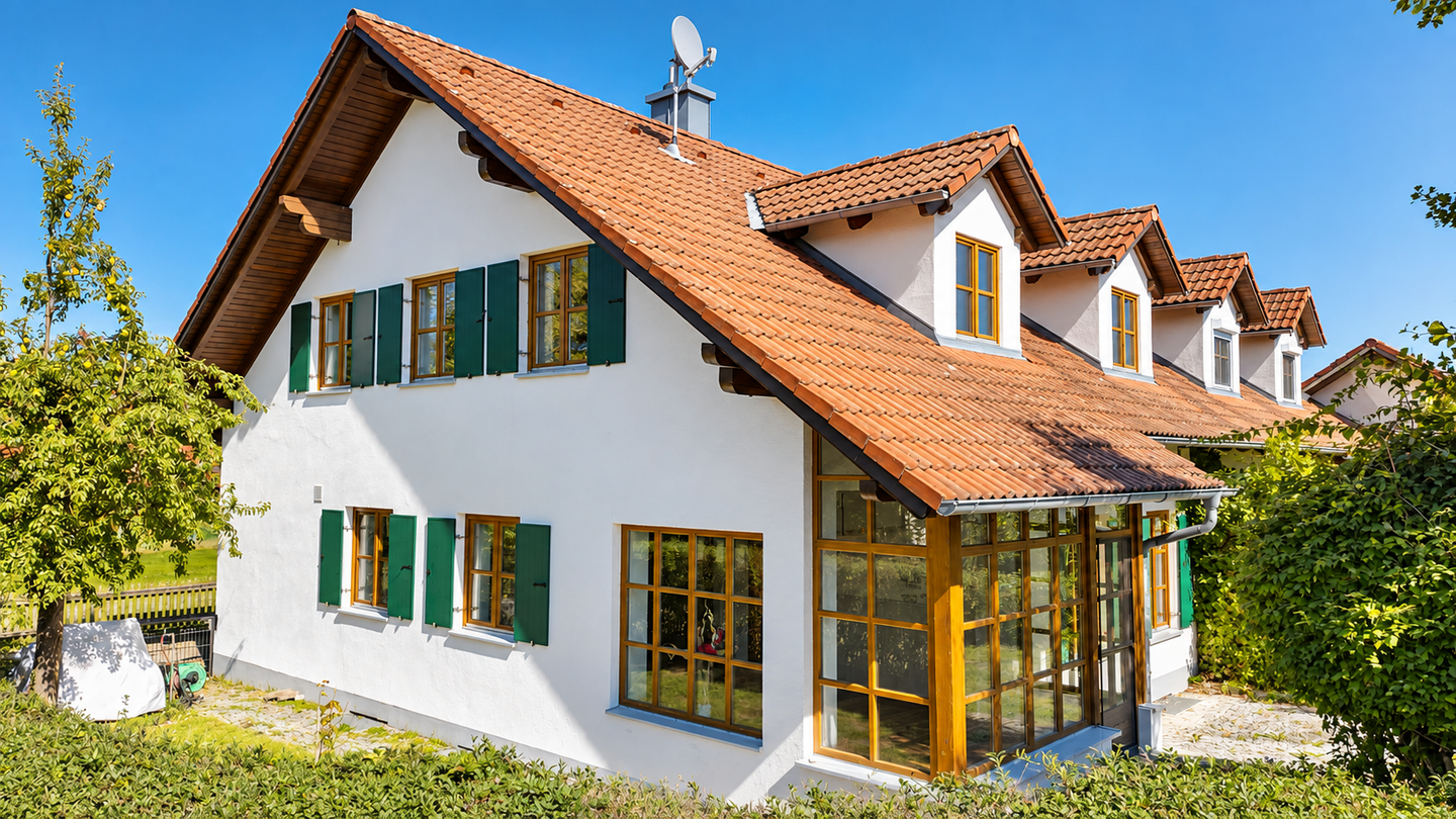 ***Familienfreundliche Doppelhaushälfte mit großzügigem Wohnangebot, inkl. neuwertiger Küche, Wintergarten, Schuppen, Garage und Süd-/Südwest-Garten**, 86871 Rammingen