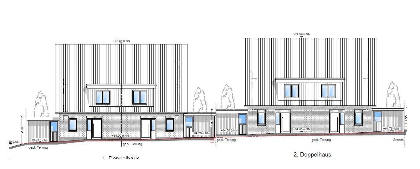 Doppelhaushälfte mit ca. 120 m² Wohnfläche – ausbaufähiges Dachgeschoss & attraktive NRW-Förderung – Neubau, 49504 Lotte