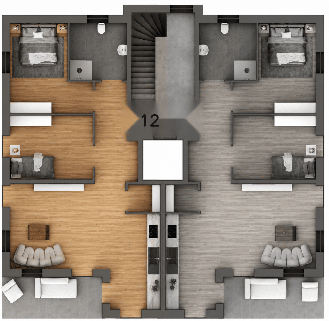 Mietwohnung, 3 Zimmer, 85 m², in Mühlhausen, 96172 Mühlhausen