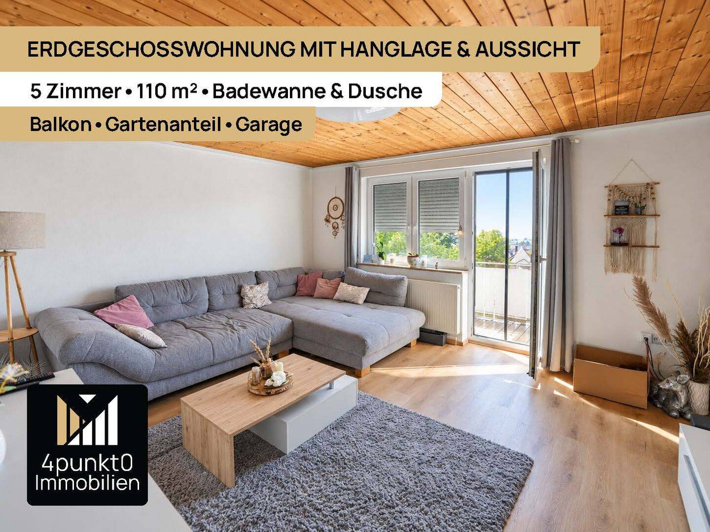 5 Zimmer, große Wohnküche und Weitblick über das Ries – Haustiere nach Absprache, 86744 Hainsfarth