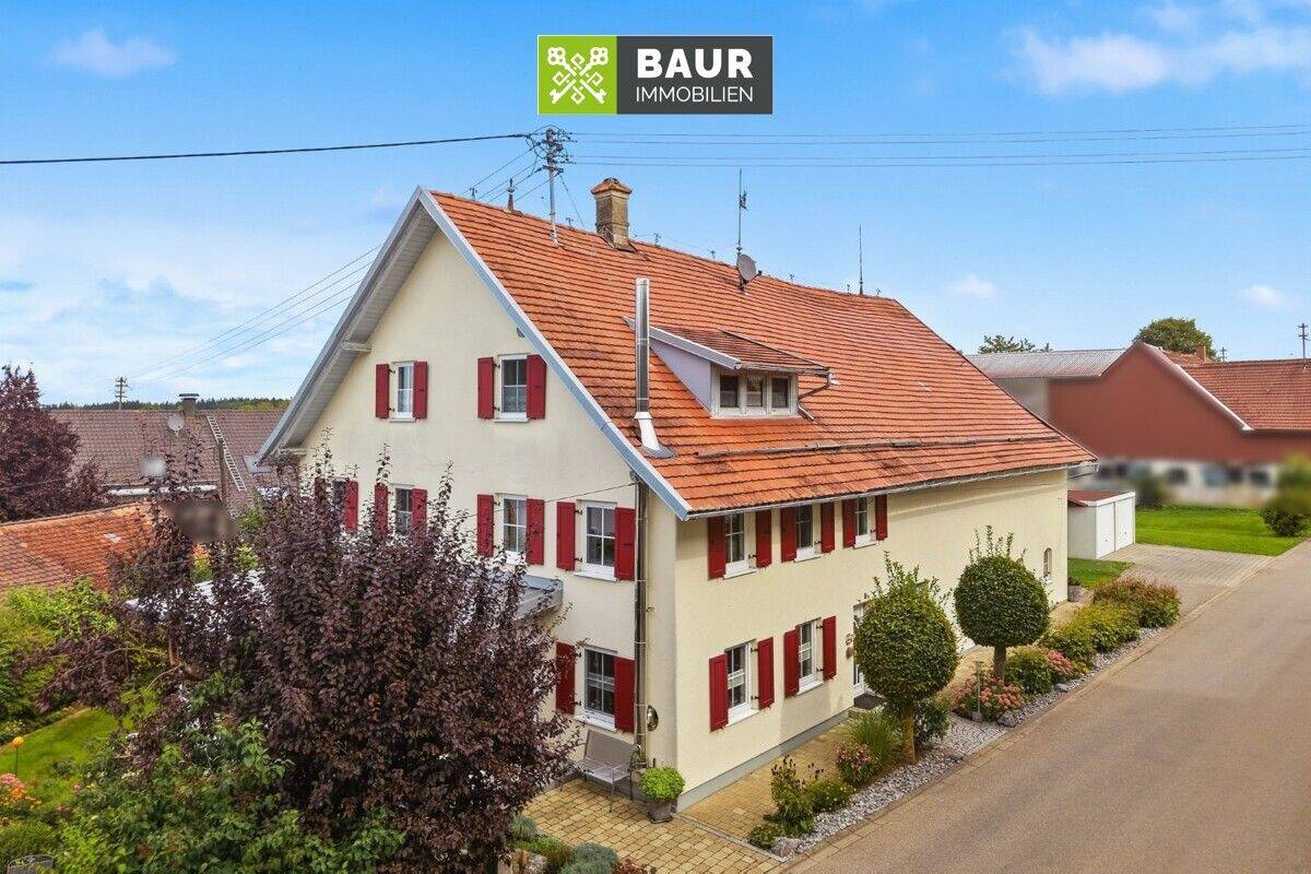 360° I Charmantes Bauernhaus mit Tenne, großzügigem Grundstück und besonderem Wohnambiente, 87724 Ottobeuren