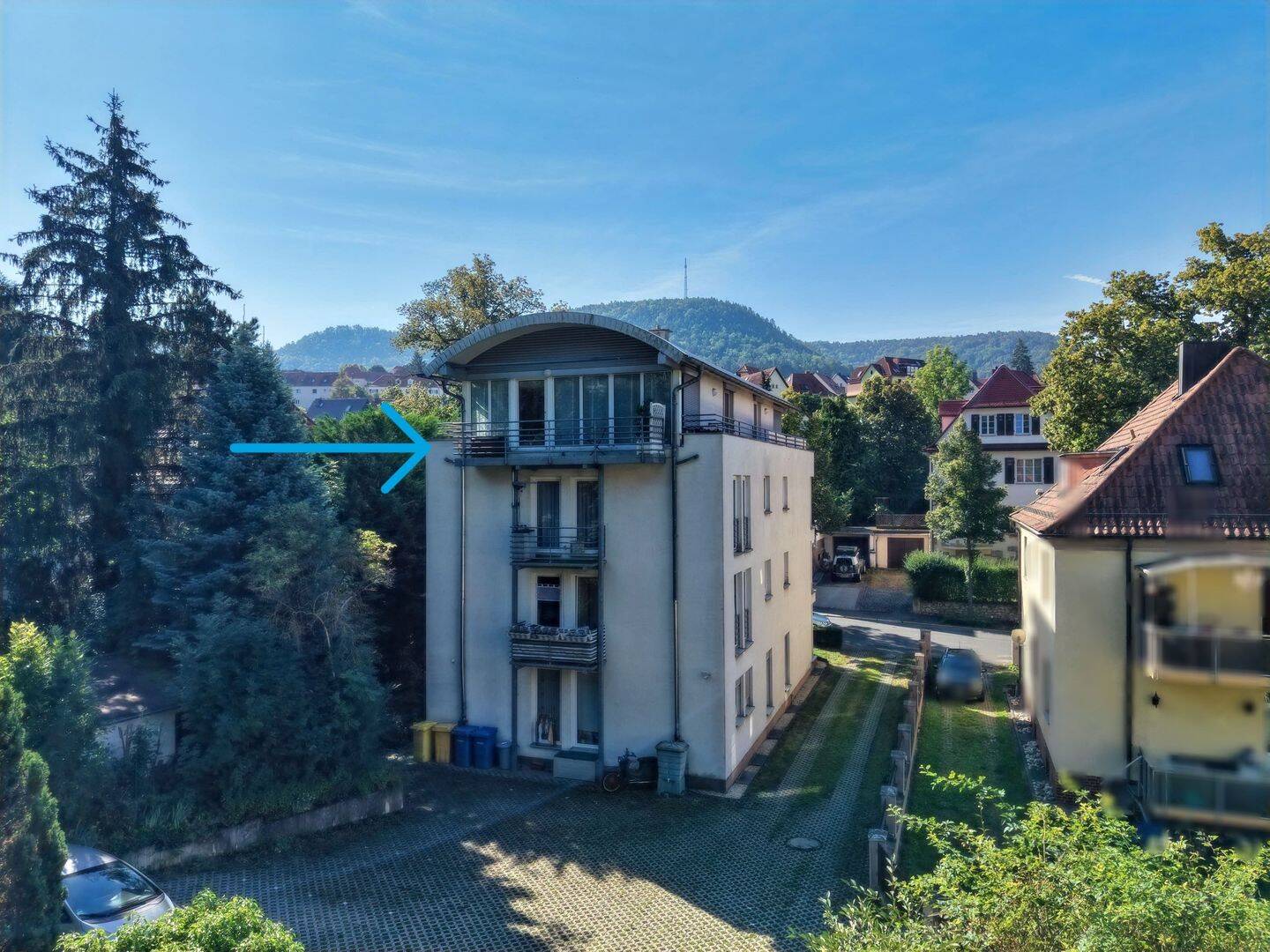 Lieblingsplatz gesucht? Vergrößerung erwünscht? Maisonette mit Balkon und Gartenmitbenutzung, 7749 Jena