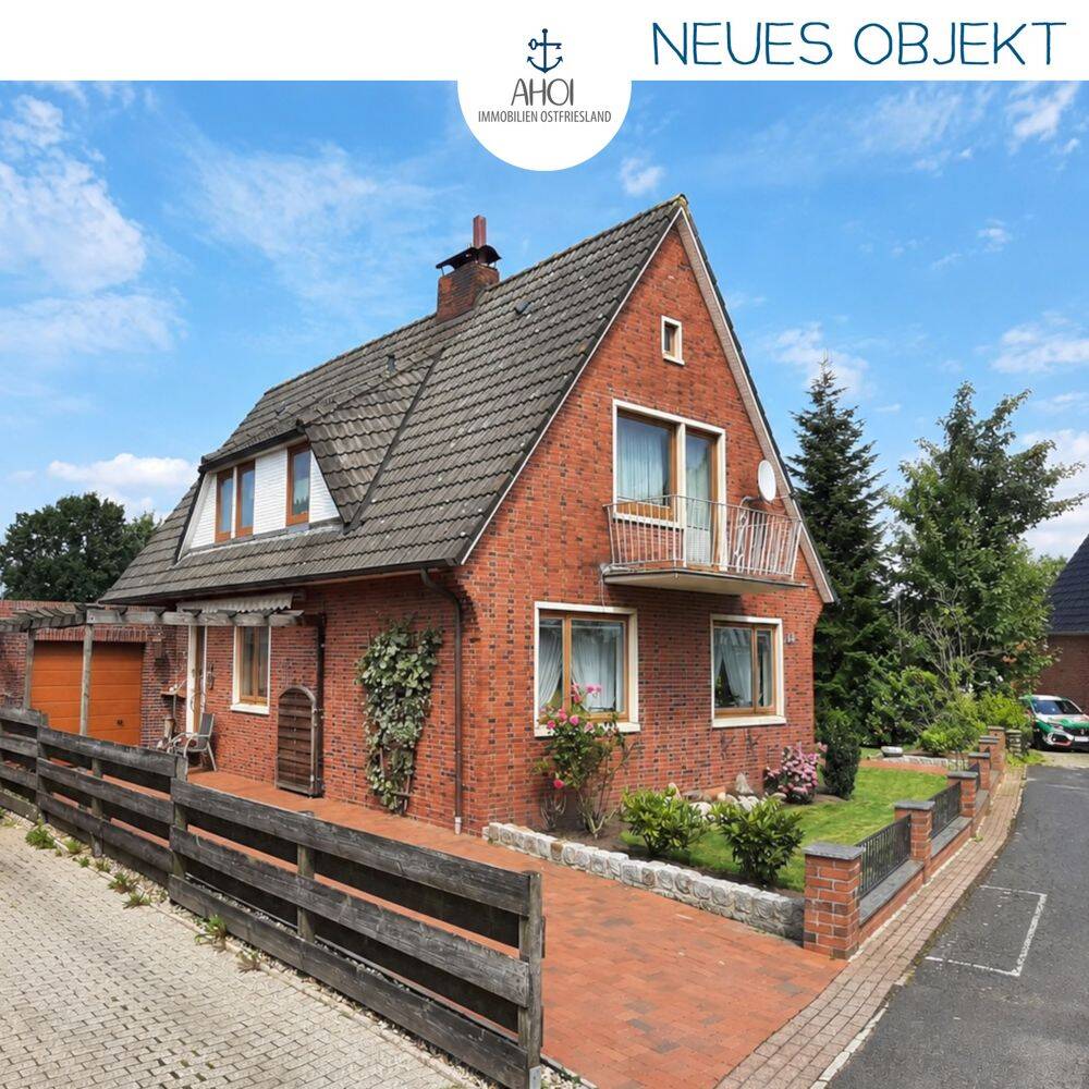 Gepflegtes Einfamilienhaus mit Garage in Sackgassenlage, 26759 Hinte