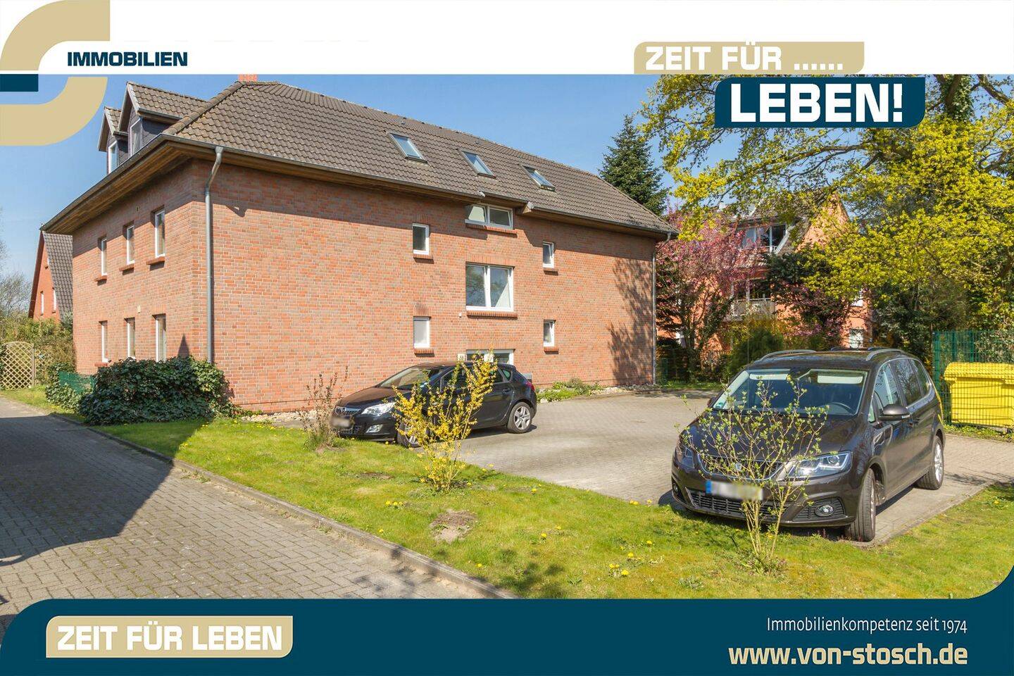 Besser als gewohnt….  Modernisierte 2 Zimmer Wohnung  in ruhiger Lage mit Stellplatz in Halstenbek zu mieten, 25469 Halstenbek
