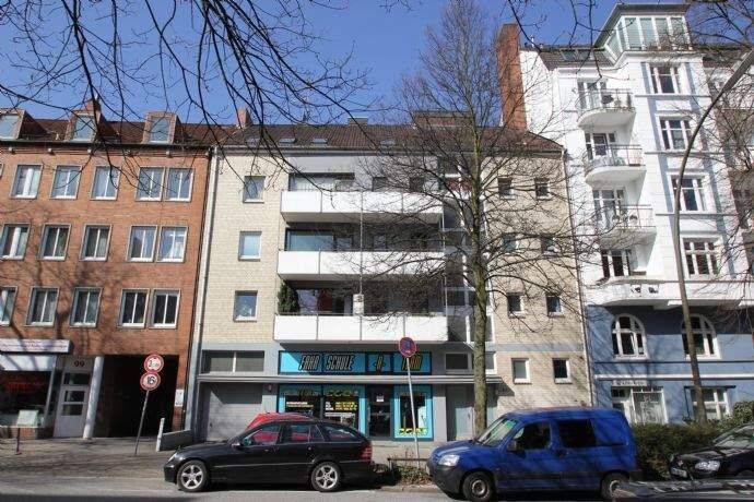 Gemütliche 1-Zimmer-Wohnung mit Balkon zu vermieten, 22299 Hamburg (Hamburg-Nord Winterhude)
