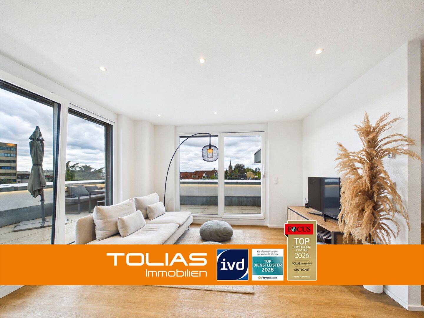 Das Gerhardt – ruhig und zentral: exklusives Penthouse auf modernem und hochwertigem Wohnstandard, 71063 Sindelfingen