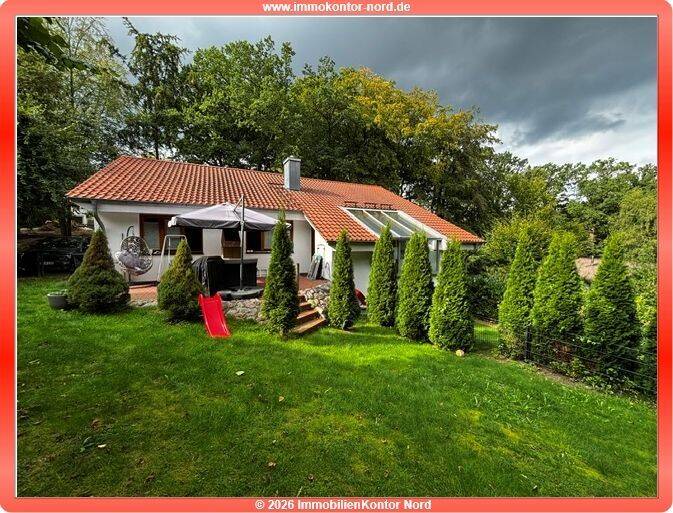 In ruhiger, grüner Lage – auf einer Ebene, mit Garten + Stellplatz, 22952 Lütjensee
