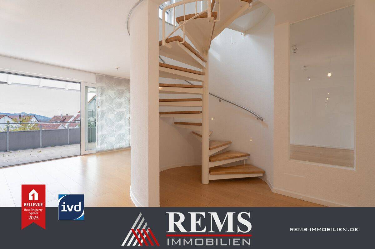 Mehr Freiraum für Ihren nächsten Lebensabschnitt: 4-Zimmer-Maisonette mit Wohnungsaufzug!, 73614 Schorndorf