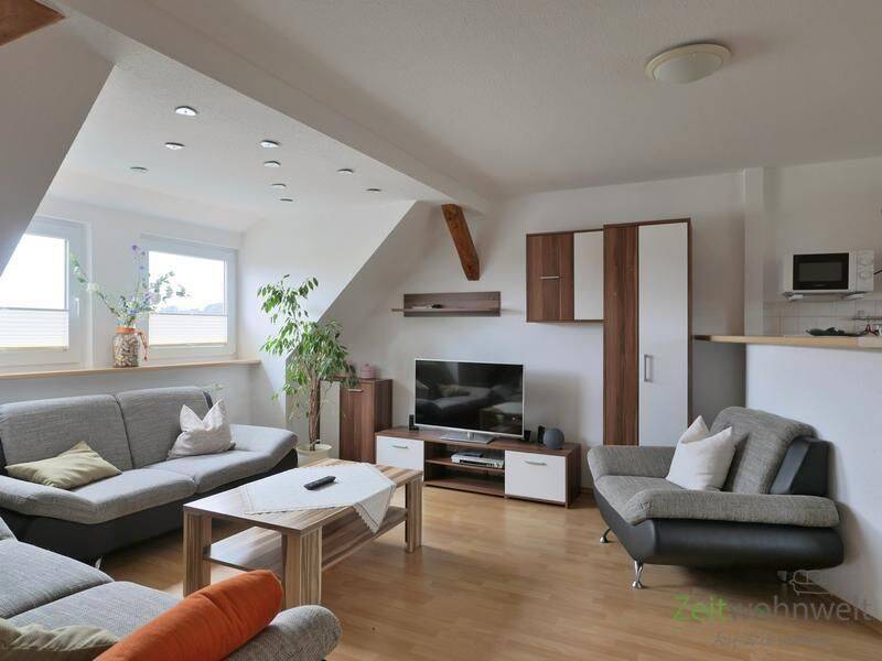 (EF1407_M) Dresden: Tharandt, preiswerte möblierte Wohnung im OT Fördergersdorf, Grundreinigung inklusive, 1737 Tharandt