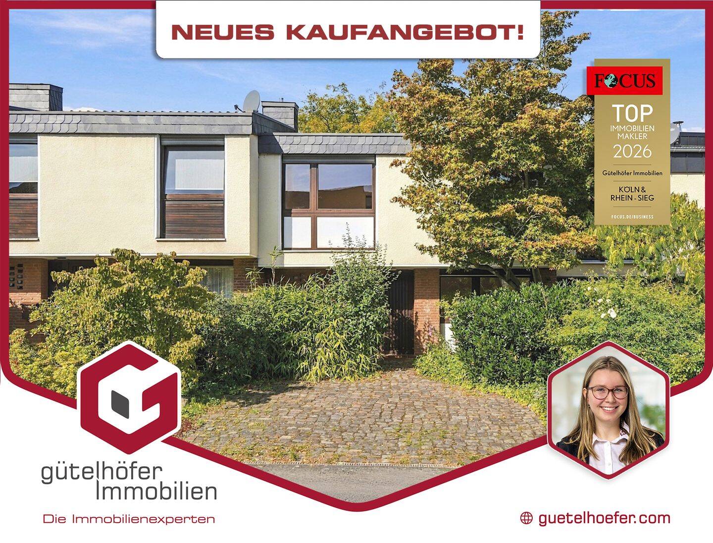 Sofort bezugsfreies Reihenmittelhaus mit Garten, Garage und Potenzial in beliebter Lage von Bornheim, 53332 Bornheim