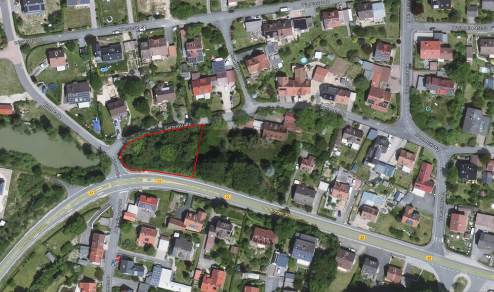 Baugrundstück in Eckersdorf (teilerschlossen), 95488 Eckersdorf
