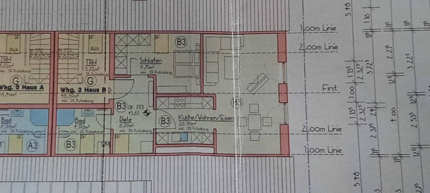 Moderne 50qm Dachgeschoss Wohnung/ Neubau zu vermieten, 91732 Merkendorf
