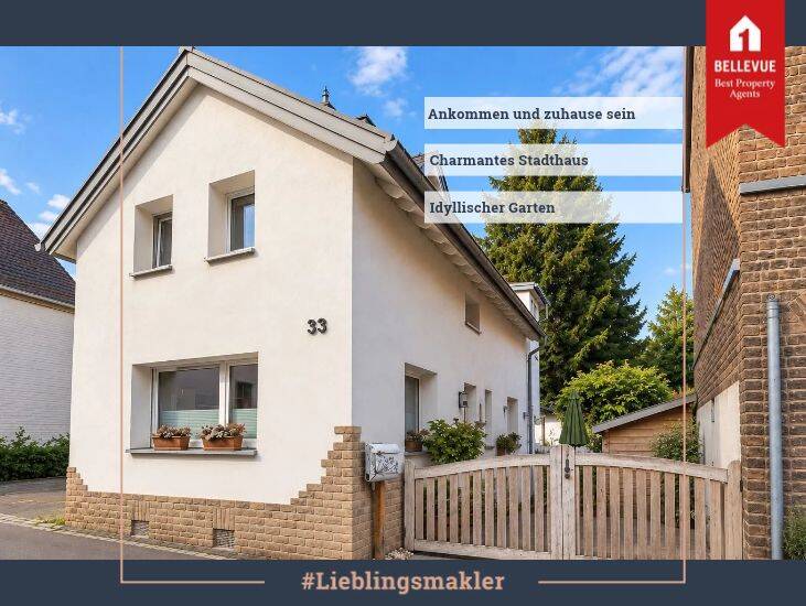 Ankommen. Wohlfühlen. Zuhause sein II Charmantes Stadthaus in Friesdorf, 53175 Bonn (Bad Godesberg Friesdorf Plittersdorf)