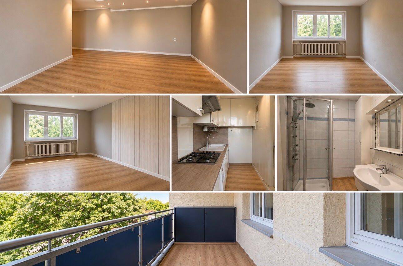 Moderne 3-Zimmer-Wohnung mit Balkon, Garage & Aufzug in sehr guter Lage von Hanau, 63454 Hanau (Hanau Mittelbuchen)