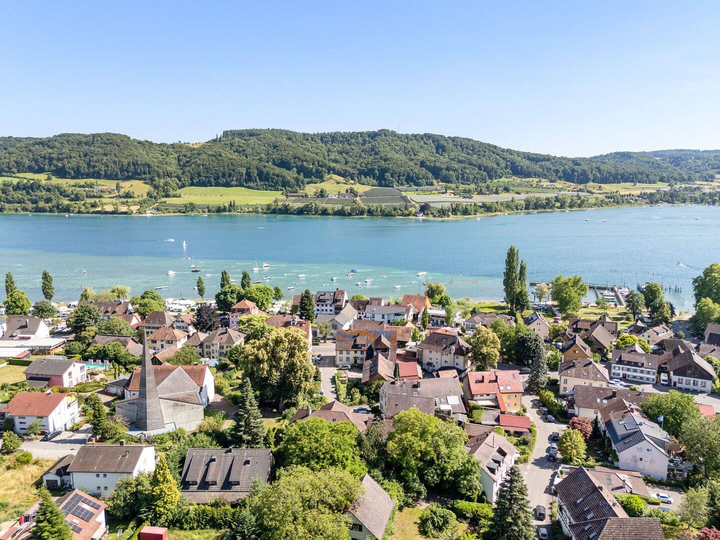 Penthouse mit Seesicht bis zu 200 m² – Einzelzimmer oder ganzes Haus | Möbliert oder unmöbliert, 78337 Öhningen