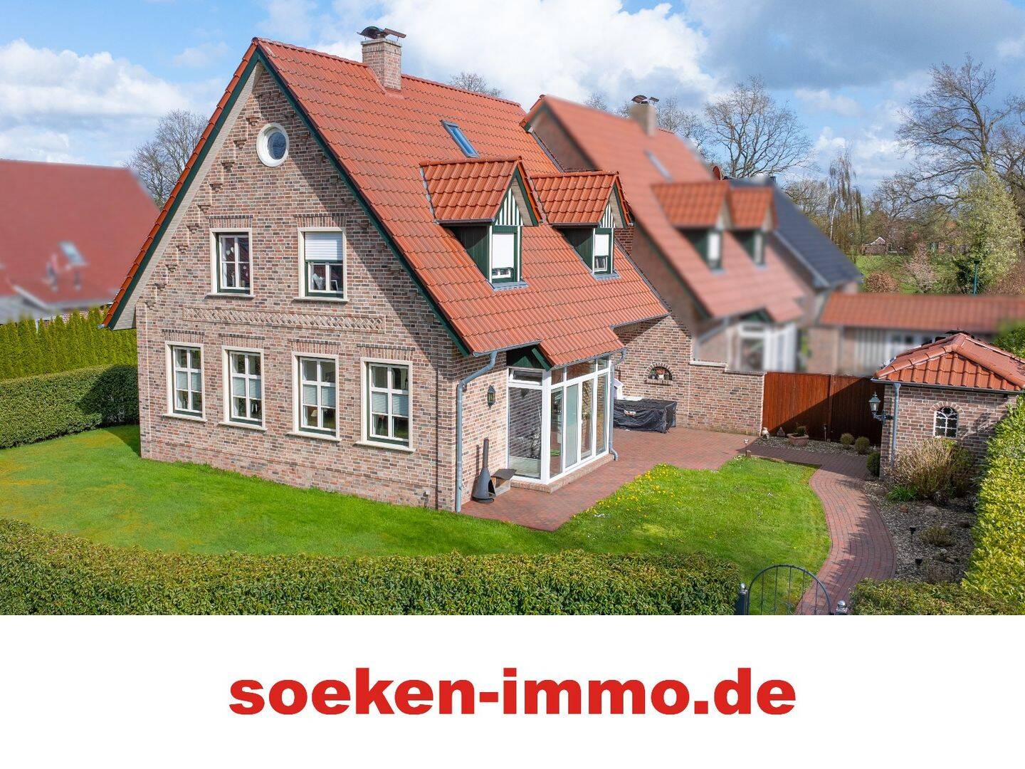 Bezugsfrei! Elegantes Wohnen in Holtland: Hochwertige Doppelhaushälfte *MA2404b*, 26835 Holtland