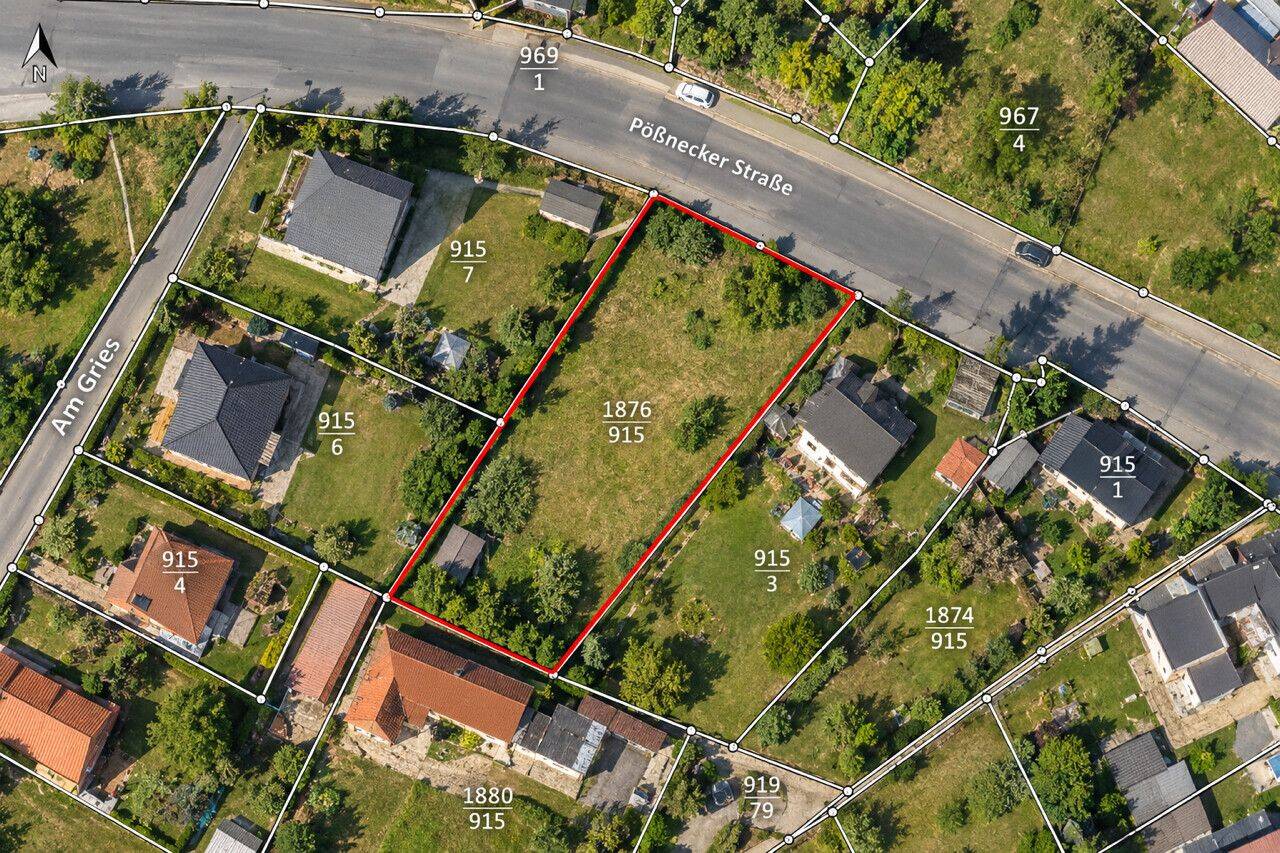 Letztes freies Baugrundstück in fester Umgebungsstruktur, Gartengrundstück mit Bebauungsmöglichkeit, 7806 Neustadt an der Orla
