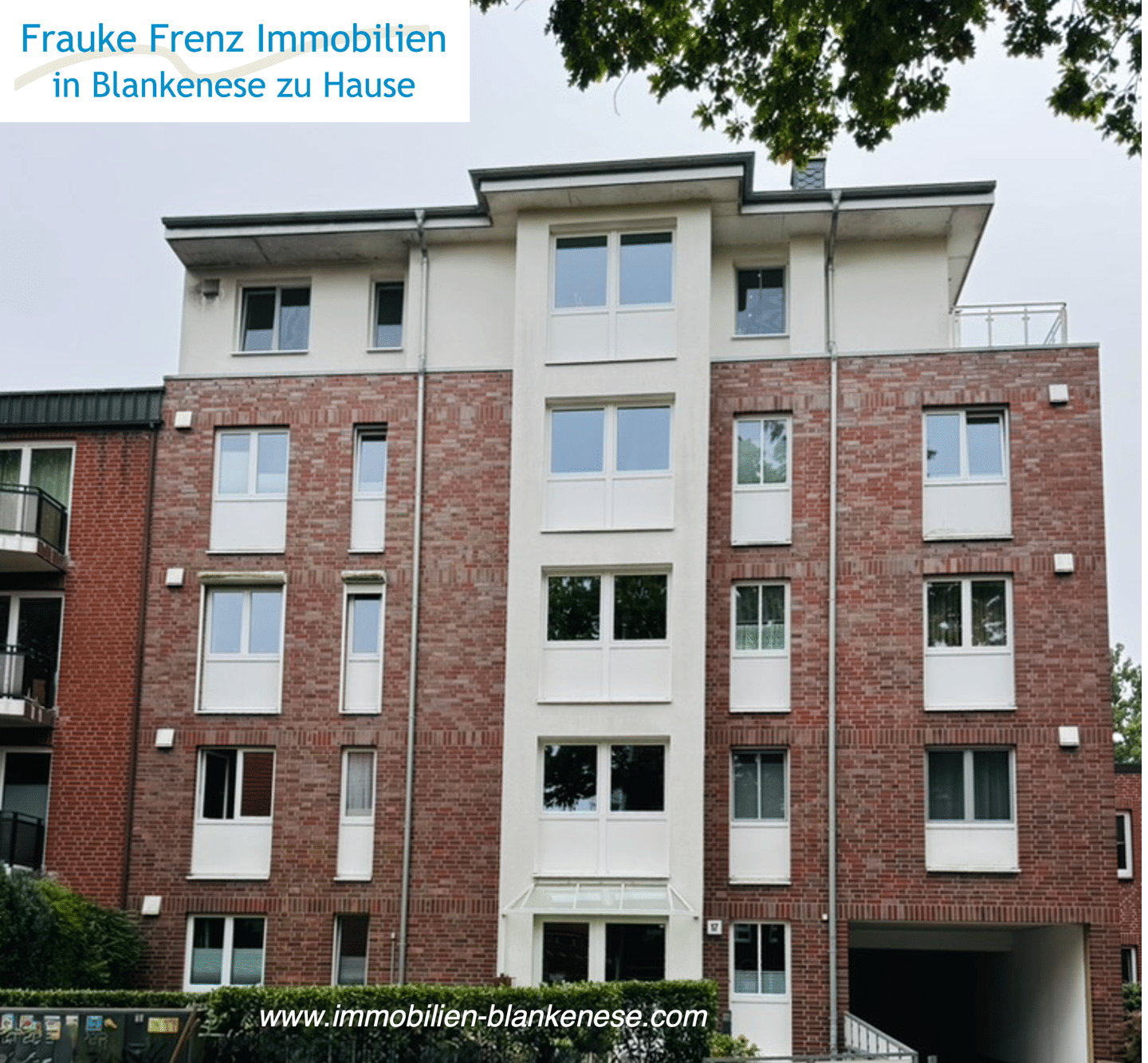 2-Zimmer-Traumwohnung mit Balkon & Tiefgarage & Lift – in Rissen, 22559 Hamburg (Altona Rissen)