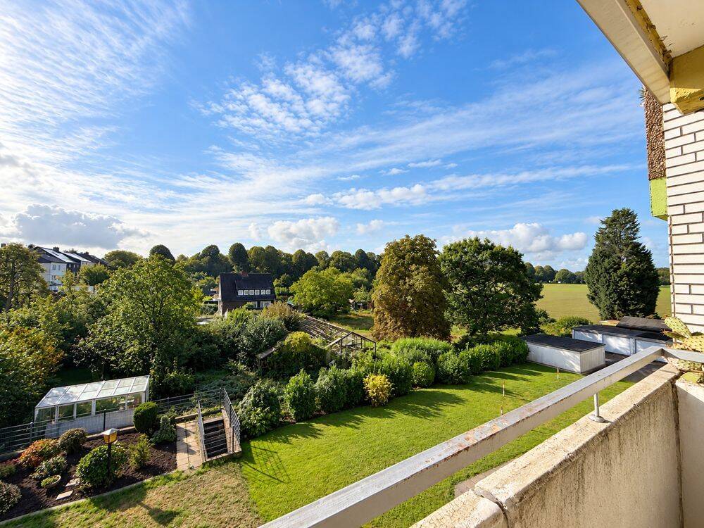 Stadtnah und herrlich grün in Gladbeck | ca. 90 m² Wohnung mit Süd-West-Balkon in ruhiger Sackgasse, 45964 Gladbeck