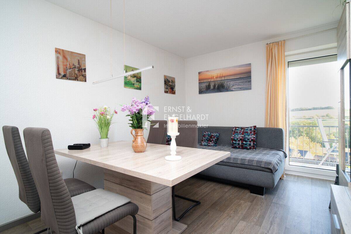 Gepflegte 1,5-Zimmer-Wohnung mit durchdachtem Grundriss & Stellplatz, 97273 Kürnach