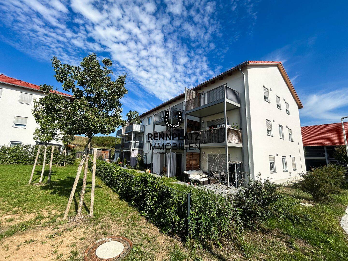 Hochwertige 3-Zimmer-Wohnung mit EBK und Südbalkon in Beratzhausen. Frei ab 01.12., 93176 Beratzhausen