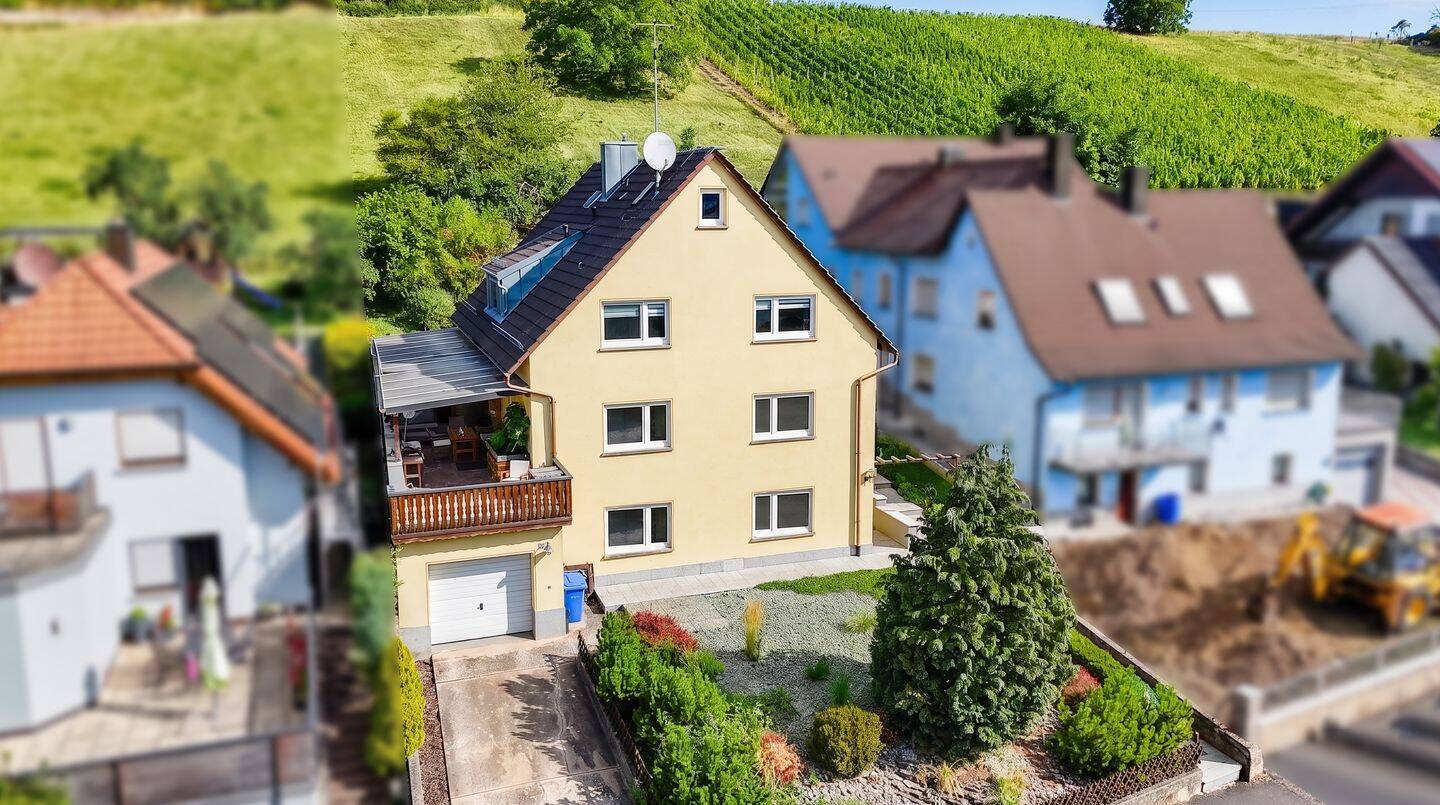 Solides Mehrfamilienhaus mit drei Wohneinheiten auf großzügigem Grundstück, 97288 Theilheim