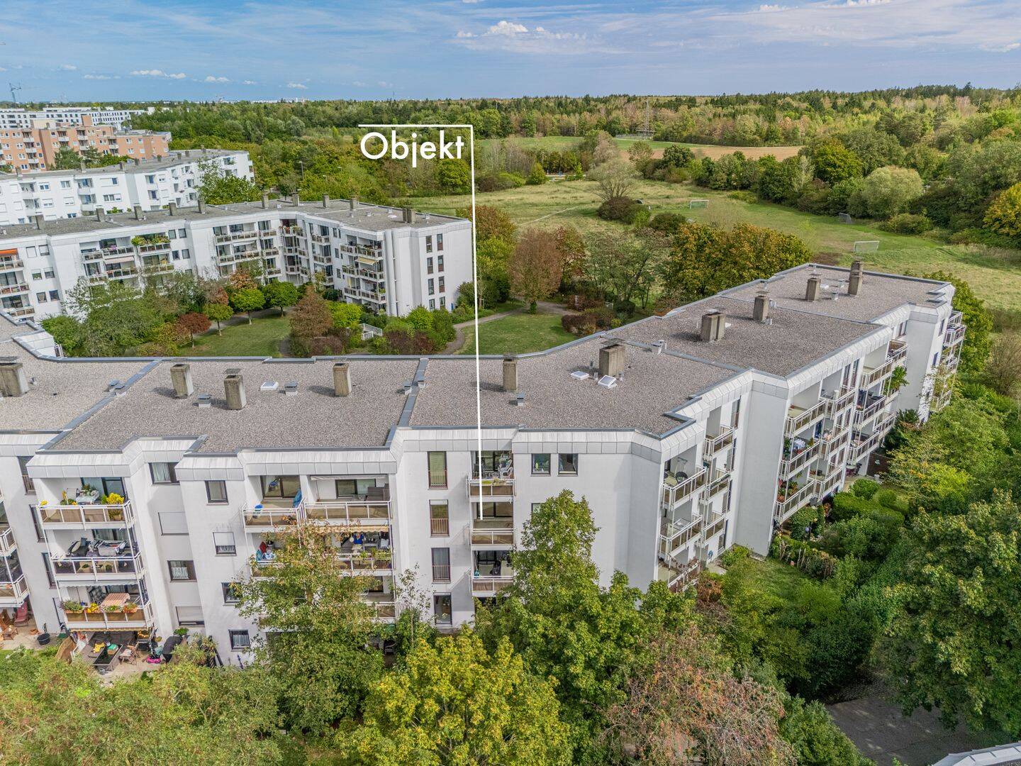 Wohnen im Grünen / Helle 2-Zimmer-Wohnung in toller Lage / KAUF GEGEN GEBOT, 81737 München (Ramersdorf-Perlach)