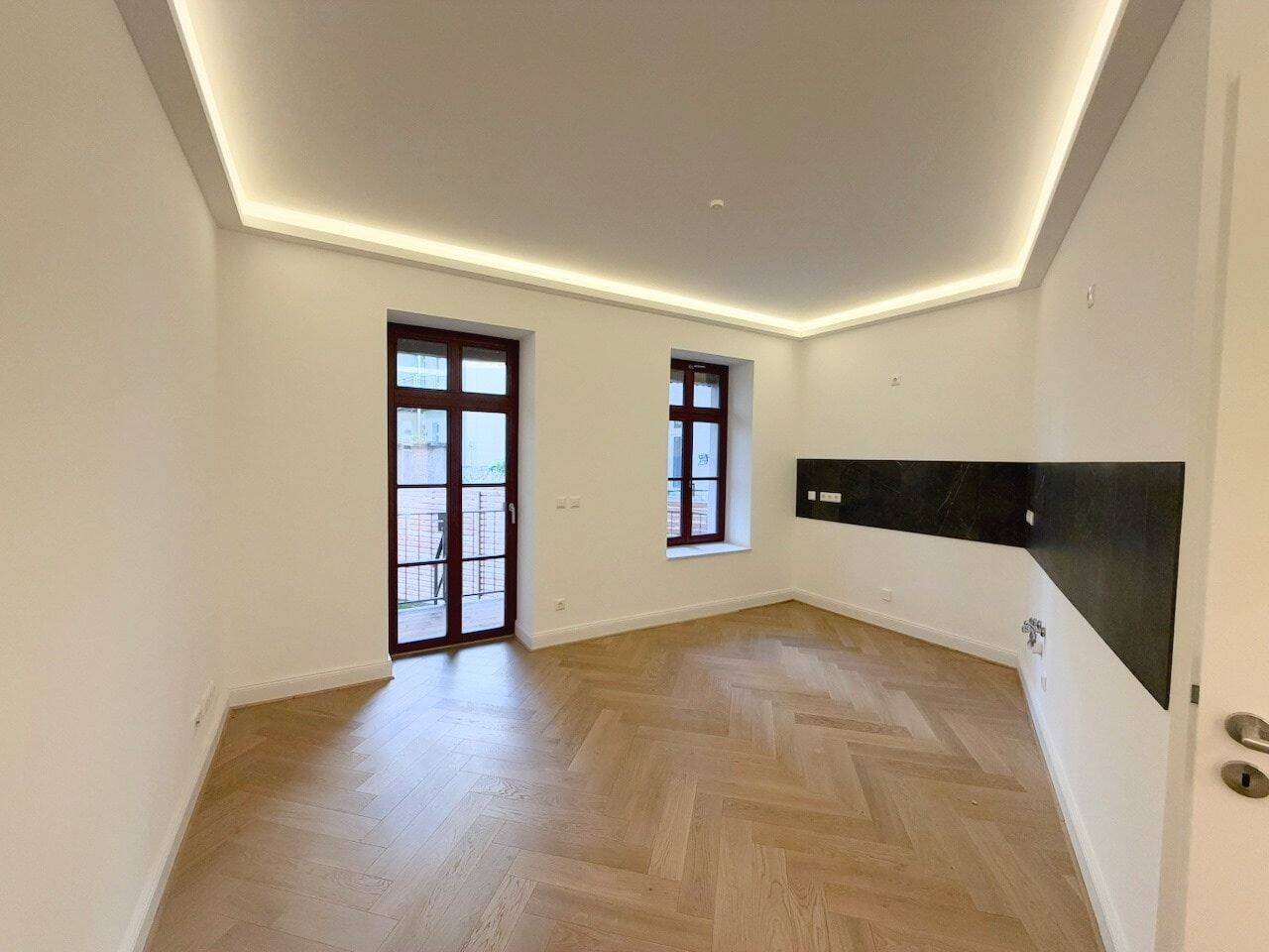 Eigener Garten! + Erstbezug + Fußbodenheizung + Parkett + Balkon + Wanne & Dusche + LED-Licht, 4155 Leipzig (Gohlis-Mitte Gohlis-Süd)