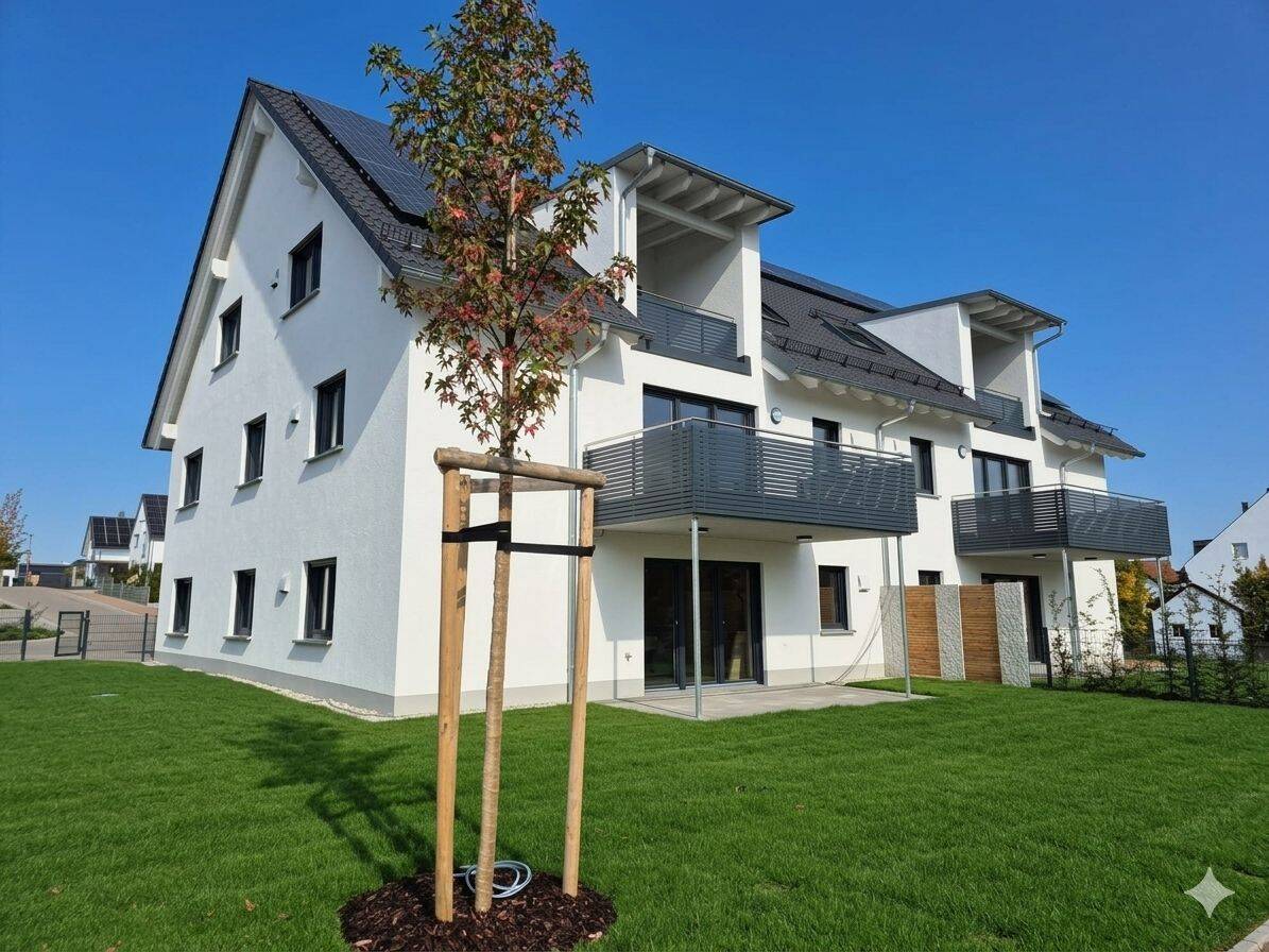Modernes Wohnen: Lichtdurchfluteter 4-Zimmer-Neubau mit Balkon ( Whg 3 & 4 ), 85405 Nandlstadt