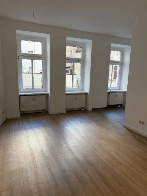 helle 2-Raum-Wohnung mit offener Wohnküche, 4315 Leipzig (Neustadt-Neuschönefeld Sellerhausen-Stünz Volkmarsdorf)