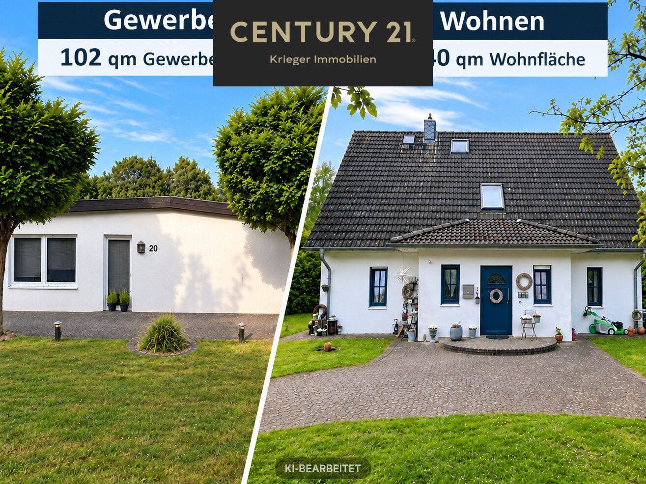 Schickes Einfamilienhaus + Gewerbe auf einem Grundstück in Munster!, 29633 Munster