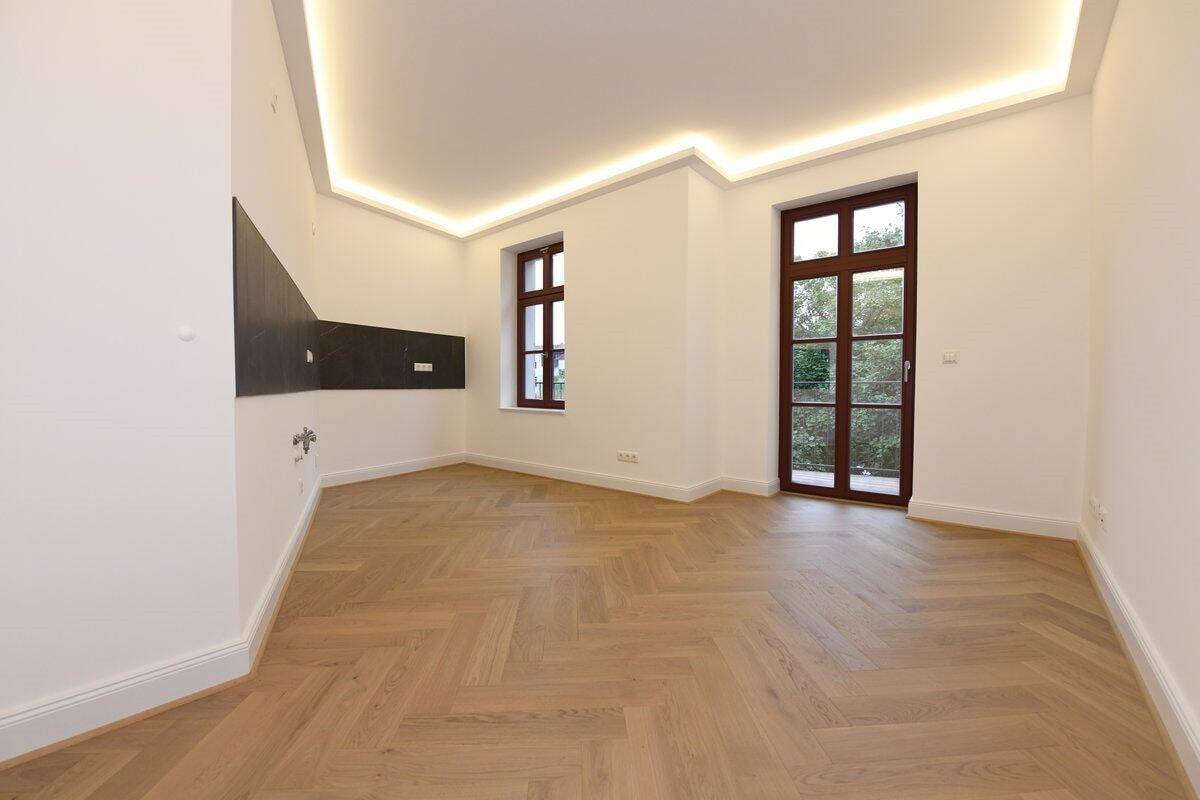 Perfekt für 2! + Erstbezug mit Balkon + Fußbodenheizung + Parkett + Wanne & Dusche + LED-Licht, 4155 Leipzig (Gohlis-Mitte Gohlis-Süd)