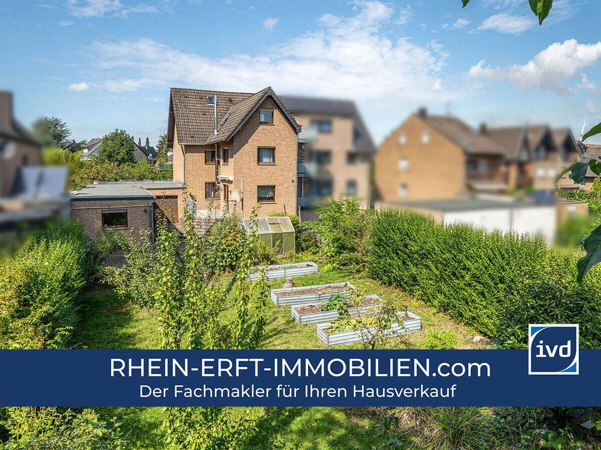 Großzügiges Zuhause mit weitläufigem Garten und Doppelgarage – sofort bezugsfrei!, 50126 Bergheim