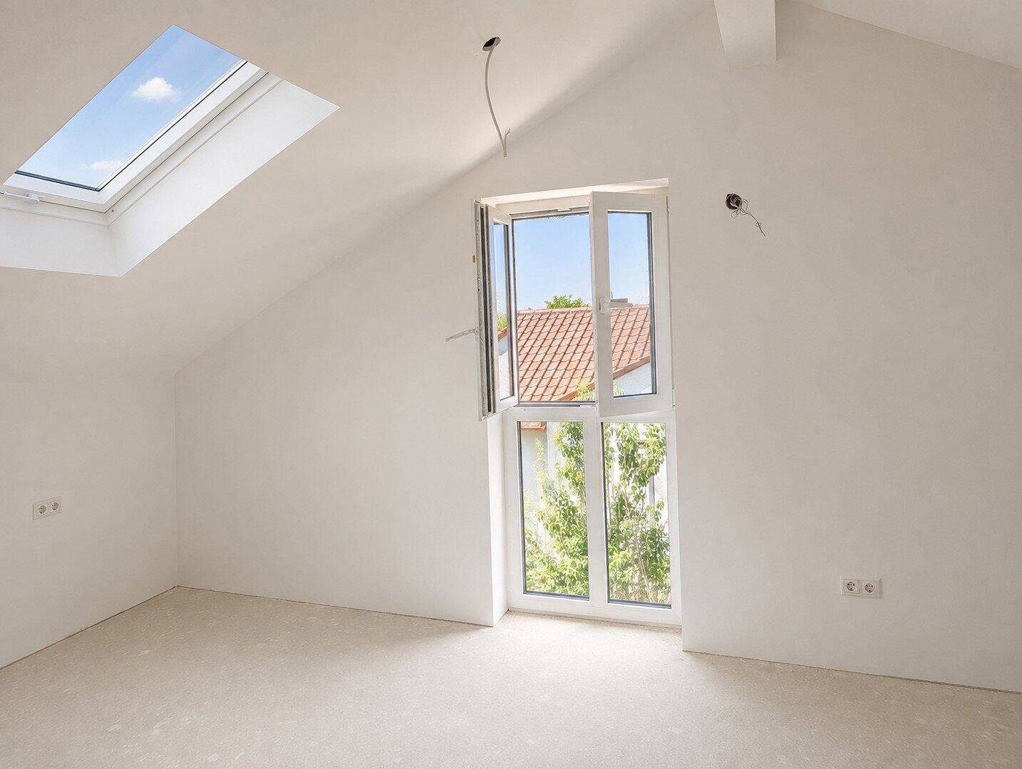 2-Zimmer-Maisonette-Wohnung (81m²) in Kösching mit Balkon (Erstbezug nach Kernsanierung), 85092 Kösching