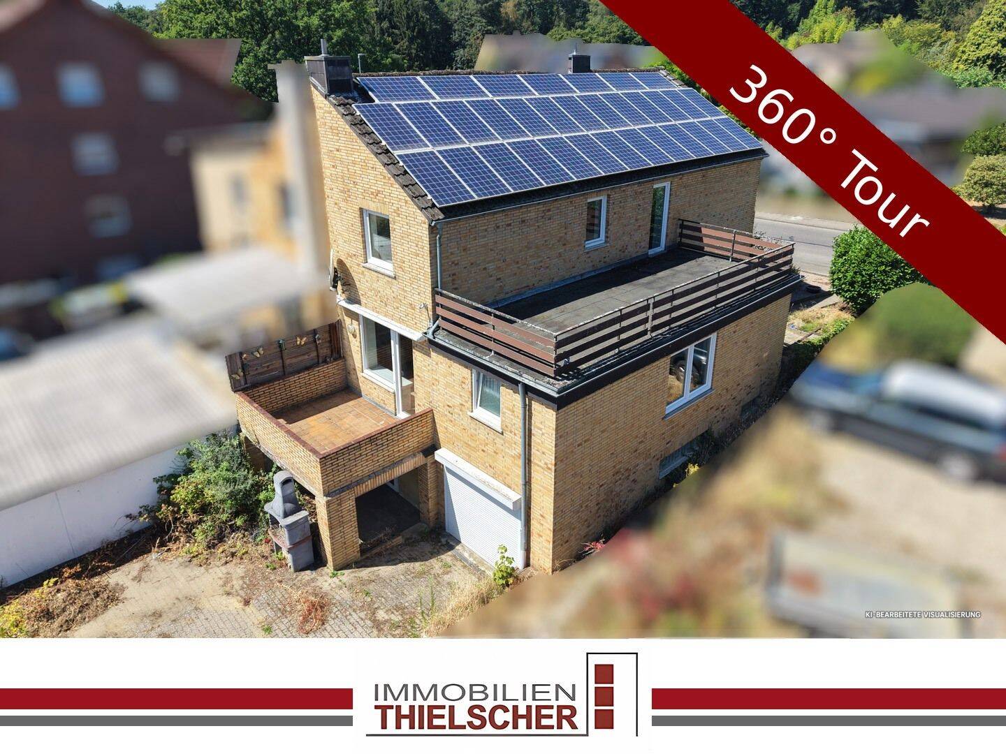 Attraktive Doppelhaushälfte mit Garage, Garten, Balkon und großzügiger Dachterrasse inkl. PV-Anlage, 52538 Gangelt