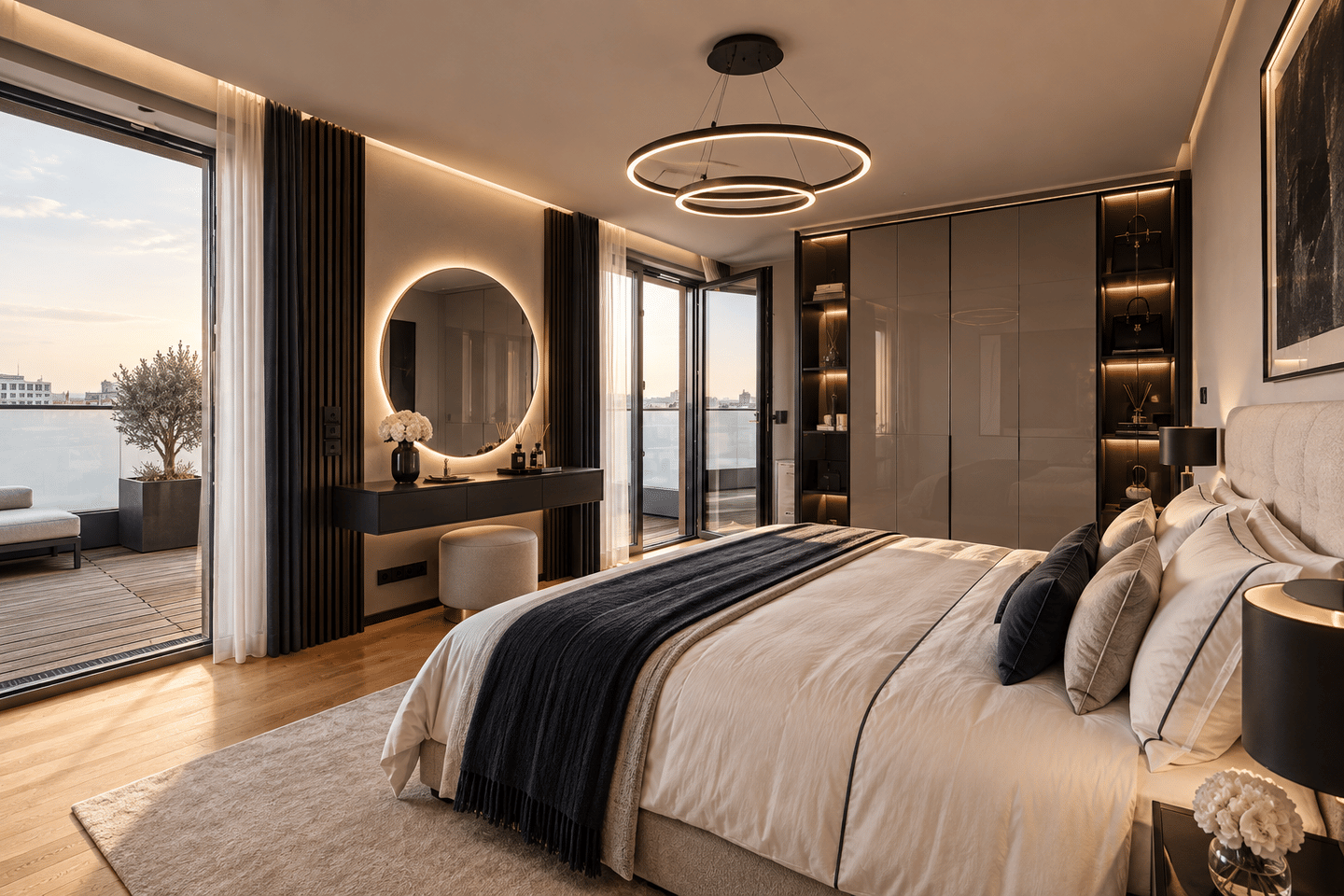 MÜNCHNER IG: Schwabinger 3-4 Zimmer-Traum mit exklusiver Dachterrasse & Weitblick, 80807 München (Milbertshofen-Am Hart Schwabing-Freimann)