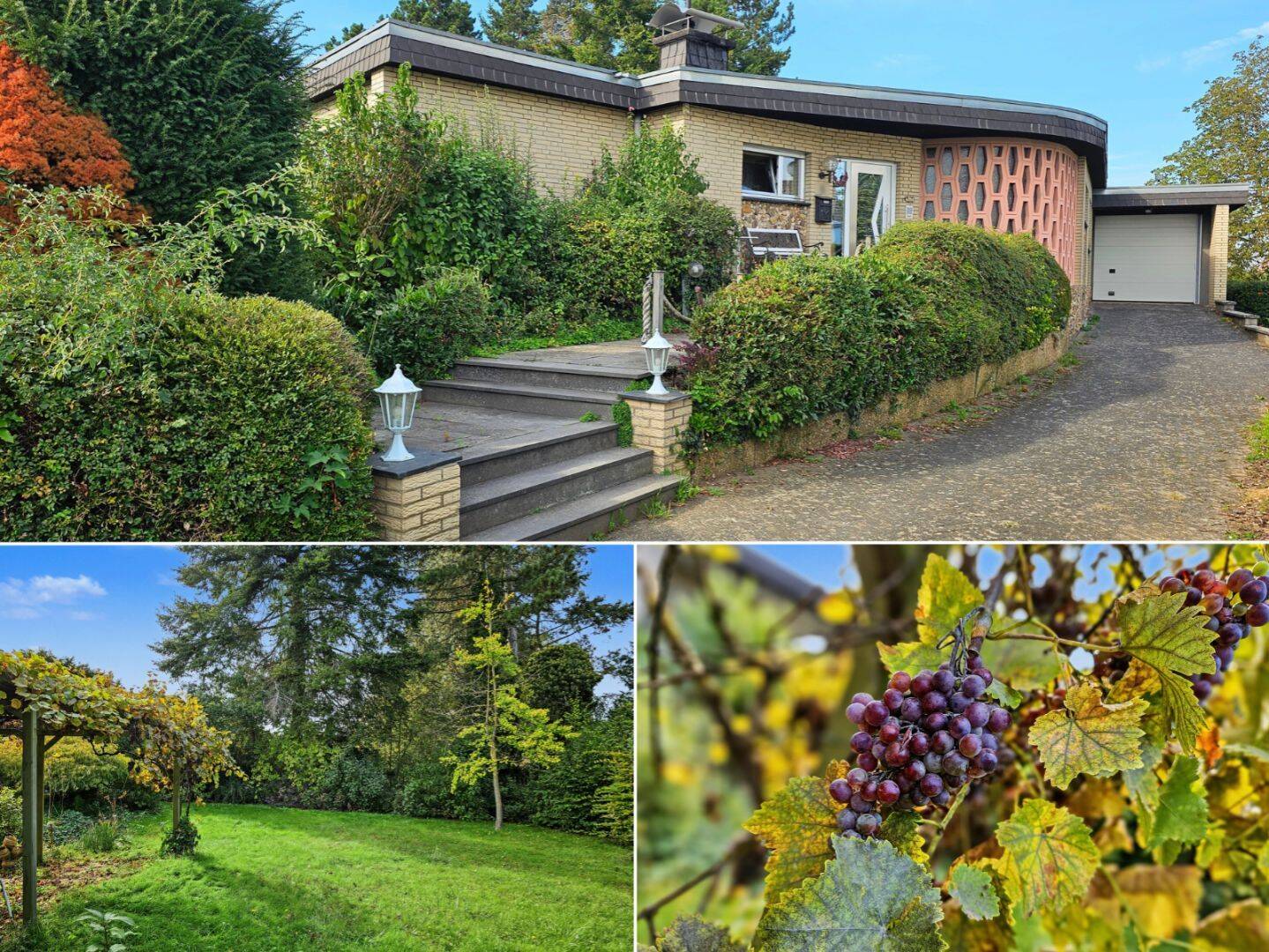 Niederzier-Selhausen: Gepflegter Bungalow mit Wintergarten, Terrasse und Garage in idyllischer Lage, 52382 Niederzier